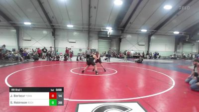 Rr Rnd 1 - Jonas Barbour, Tomahawk Wrestling Club vs Sandler Robinson, Rockmart Takedown Club