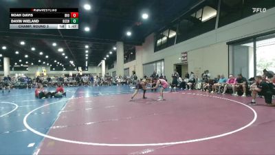 144 lbs Champ. Round 3 - Davin Wieland, Bay County Elite Wrestling vs Noah Davis, Brookwood