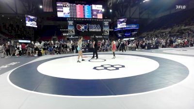 120 lbs Champ. Rd Of 64 - Mila Juarez, TX vs Morgan Foy, NC