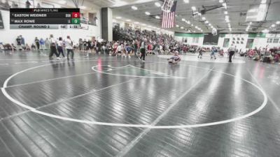 126 lbs Champ. Round 3 - Easton Weidner, Doniphan vs Max Rowe, Lafayette Lancers