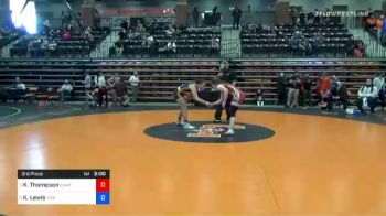 155 lbs 3rd Place - Kendra Thompson, Campbellsville vs Kamalamaokapomahealani Lewis, Midland