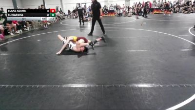 101 lbs Round 3 (6 Team) - Eli Saravia, MF vs Blake Adams, Carolina Reapers