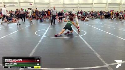 144 lbs Round 2 (8 Team) - Skyler King, Barnesville vs Tyrone Williams, Glasgow WA