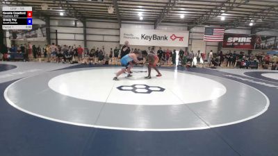 125 kg Cons. Sub-rd Of 32 - Keonta Crawford, Castleton RTC vs Grady Fey, South Dakota