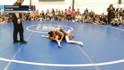 40 lbs Rr Rnd 6 - Addison Rankin, VA Killers - W vs Piper Fry, Michigan Wrestling Academy - W