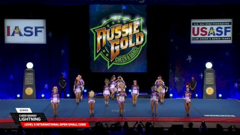 Cheer Energy - Lightning [2026 L5 International Open Small Coed Semis] 2026 The Cheerleading Worlds