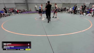 175 lbs Placement Matches (8 Team) - Ben Smith, Utah vs Bridger Foss, Oregon