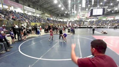 66 lbs Round Of 16 - Anon Warman, Alamosa Wrestling vs Archer Dillenburg, Sedgwick County