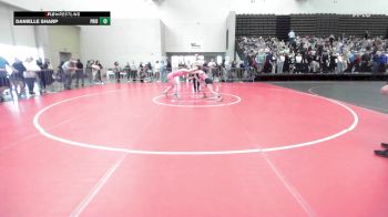 123 lbs Quarterfinal - Madison Blumenthal, Elite NJ vs Danielle Sharp, Pride WC