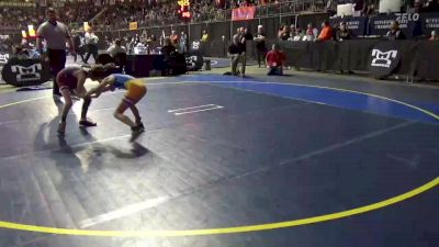 65 lbs Round Of 32 - Caden Cunningham, St. Marys vs Benjamin Brennan, Edinboro