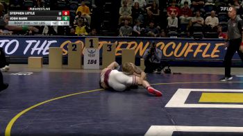 197 lbs Final - Stephen Little, Little Rock vs Josh Barr, Penn State
