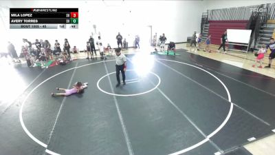45 lbs Round 1 - Mila Lopez, SoCal Hammers vs Avery Torres, SoCal Hammers