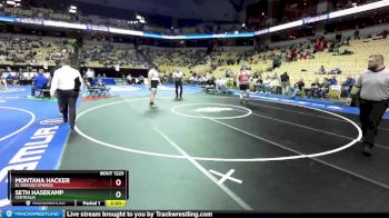 285 Class 1 lbs Quarterfinal - Seth Hasekamp, Centralia vs Montana Hacker, El Dorado Springs