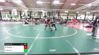 190 lbs Round Of 16 - Michael Bojang, Viking Wrestling Club vs Chris Torres, FCA Wrestling