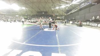 Girls 3A 135 lbs Cons. Round 2 - India Grady, Seattle Academy (Girls) vs Paige Powers, Peninsula (Girls)
