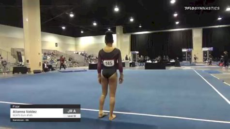 Alianna Valdez - Floor, SCATS Gym #145 - 2021 USA Gymnastics Development Program National Championships
