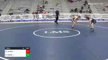 106 lbs Quarterfinal - Beric Jordan, OH vs DRAEGEN ORINE, MO