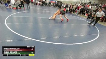 157 lbs Semifinal - William Fullhart, Northeast Iowa Wrestling Club vs Ryder Schulte, Grindhouse Wrestling Club