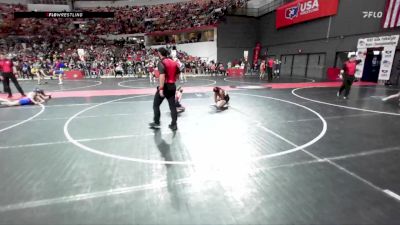 80 lbs Champ. Round 1 - Eesha Chithic, Sussex Sabercats Wrestling Club vs Autumn Johnson, BYA Wrestling