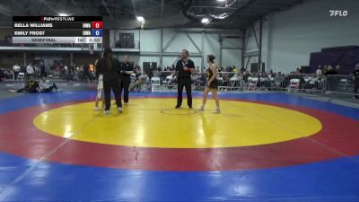 131 lbs Semifinal - Bella Williams, Iowa vs Emily Frost, Iowa
