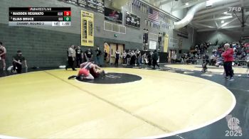 168 lbs Champ. Round 2 - Elias Bruce, Kastner vs Madden Reginato, Carnegie Scots