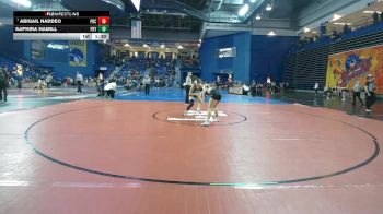120 lbs Champ. Round 2 - Abigail Naddeo, Paramus Catholic vs Saphira Hamill, Perryville