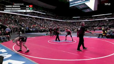 150-3A Semifinal - Dyson Woodward, Alamosa vs Gabriel Mendoza, Grand Valley