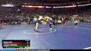 1 lbs Quarterfinal - Jared Thiry, Don Bosco vs Cooper Andersen, Panorama