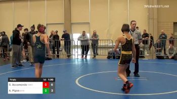 85 lbs Final - Danny Accomondo, Empire MS vs Aldo Pigna, GA Justice Takedown MS