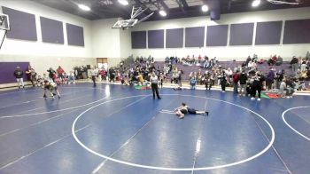 52 lbs 5th Place Match - Warren Summers, Bear River Jr High Wrestling C vs Karson Bray, Roy Wrestling Club