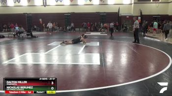 JV-17 lbs 5th Place Match - Nicholas Berumez, Columbus Catholic vs Dalton Miller, Maquoketa