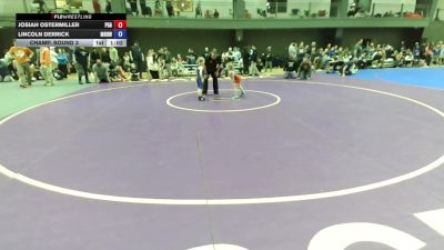 U6 FS - 42-45.4 Champ. Round 3 - Lilyann Guzman, Marysville Wrestling Club vs Paxton Belleville, Shelton Wrestling Club