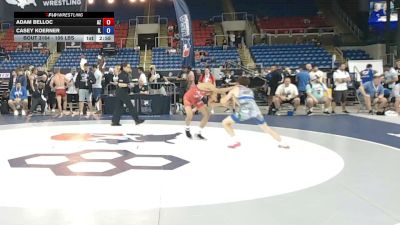 106 lbs Cons. Rd Of 16 - Adam Belloc, Arizona vs Casey Koerner, Illinois