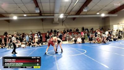 174 lbs Cons. Round 3 - Mason Fey, Northern State vs Augustus Dalton, Colorado Mesa University