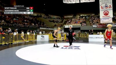 Junior Boys - 126 lbs Champ. Round 2 - Micah Lee, Valhalla Wrestling Club vs Alexander Duarte, Swamp Monsters Wrestling Club