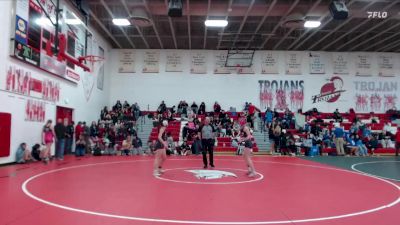 115 lbs Quarterfinal - Maliyah Garcia, New Plymouth vs Mya Bolander, Idaho Falls