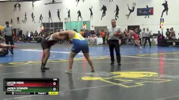 285 lbs Quarterfinal - Jaden Sonner, Campbellsville vs Jacob Meek, Toledo