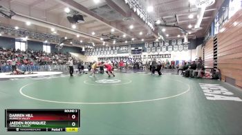 285 lbs Round 3 - Jaeden Rodriquez, Temecula Valley vs Darren Hill, Murrieta Valley