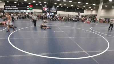 92 lbs Cons. Rd Of 16 - Tucker Taylor, Sebolt Wrestling Academy vs Gunnar Helwig, RT Elite Wrestling