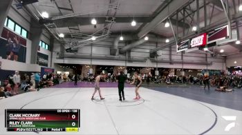 138 lbs Champ. Round 2 - Clark McCrary, Spring Klein Wrestling Club vs Riley Clark, X-CLUSIVE Wrestling