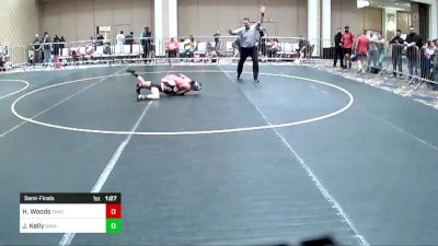 80 lbs Semifinal - Heavyn Woods, Takedown Elite vs Jessie Kelly, Savage House WC