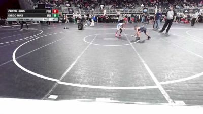 60 lbs Semifinal - Creed Long, Powerhouse WC vs Diego Ruiz, Eagle Empire WC