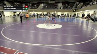 120 lbs Cons. Semi - Juan Palma, Worthington vs Elliot McKinley, LCWM