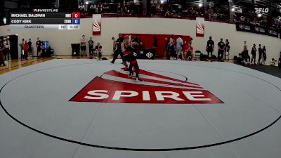 82 kg Quarters - Michael Baldwin, Ragnarok Wrestling Club vs Cody Kirk, Stronghold Wrestling