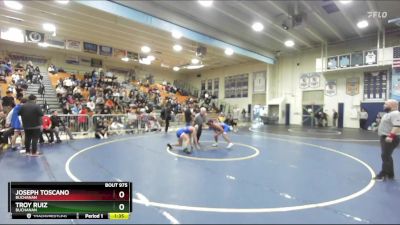 144 lbs 1st Place Match - Joseph Toscano, Buchanan vs Troy Ruiz, Buchanan