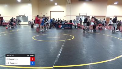 62 kg Rnd Of 64 - Ethan Regas, Cornerstone Mat Club vs Thunder Page, South Central Punisher Wrestling