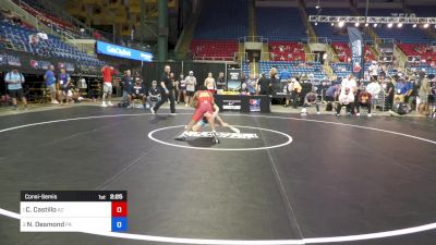 126 lbs Consolation - Christian Castillo, AZ vs Nathan Desmond, PA