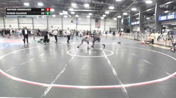 165 lbs Round Of 32 - Rhyder Obenrader, Revival Freeze - MS vs Nyron Calhoun, Shore Thing Surf - MS
