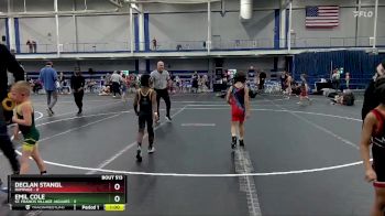 56 lbs Round 2 - Declan Stangl, Rampage vs Emil Cole, St. Francis Village Jaguars