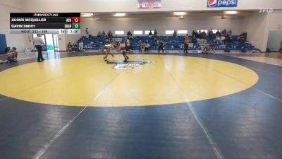 149 lbs Cons. Round 3 - Gavin Smith, Doane vs Jahari McQuiller, Arizona Christian University